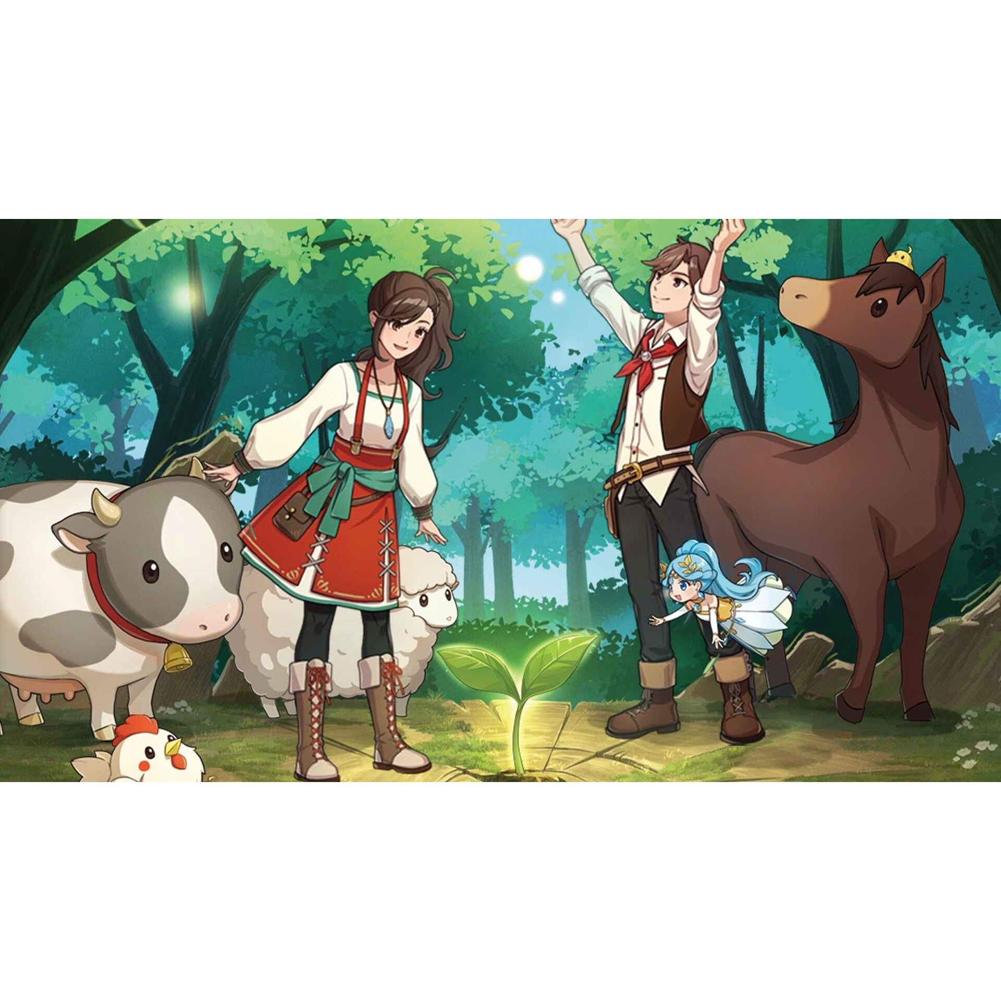 Harvest Moon - Echoes of Teradea Sony Playstation 5 - PS5 Farming Adventure Simulation Game