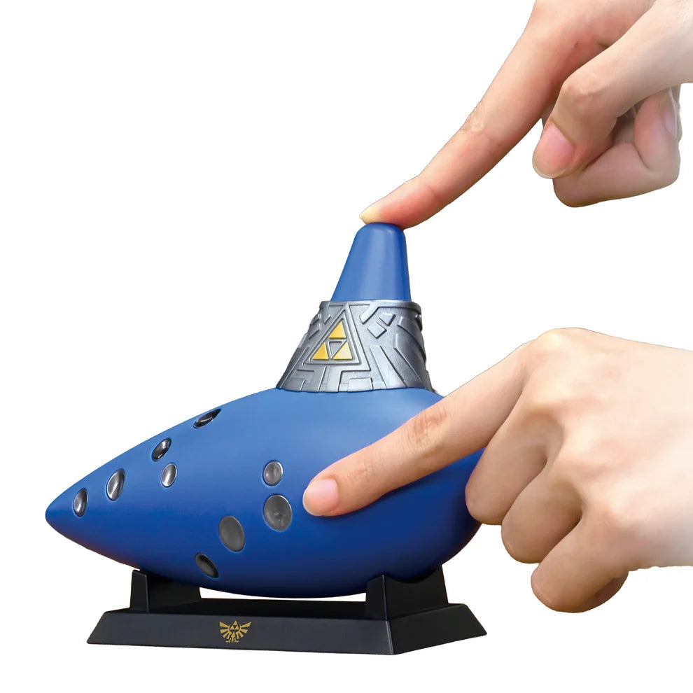 Hori Electric Ocarina of Time controller for Nintendo Switch 2 with Triforce emblem