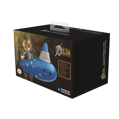 Product box for Hori Electric Ocarina of Time with Zelda logo and Hori branding