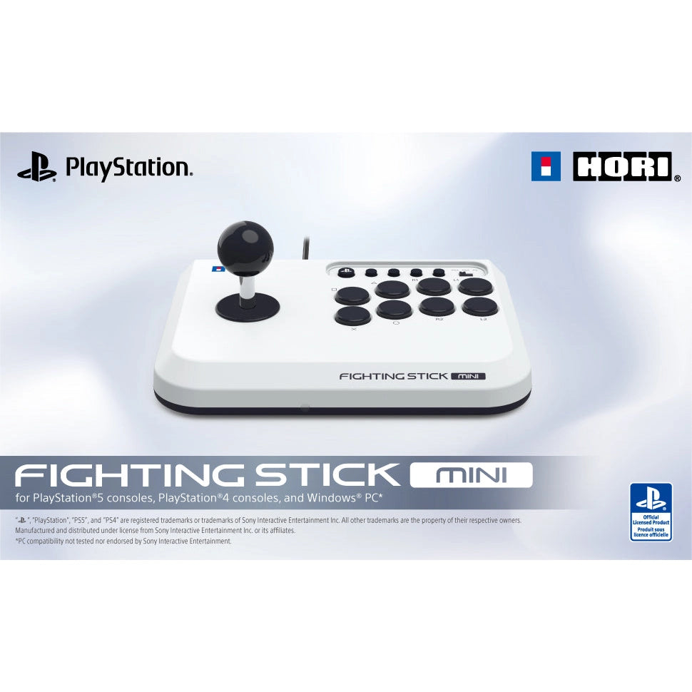 Hori Fighting Stick Mini for Playstation 5 4 PS5 PS4 & PC