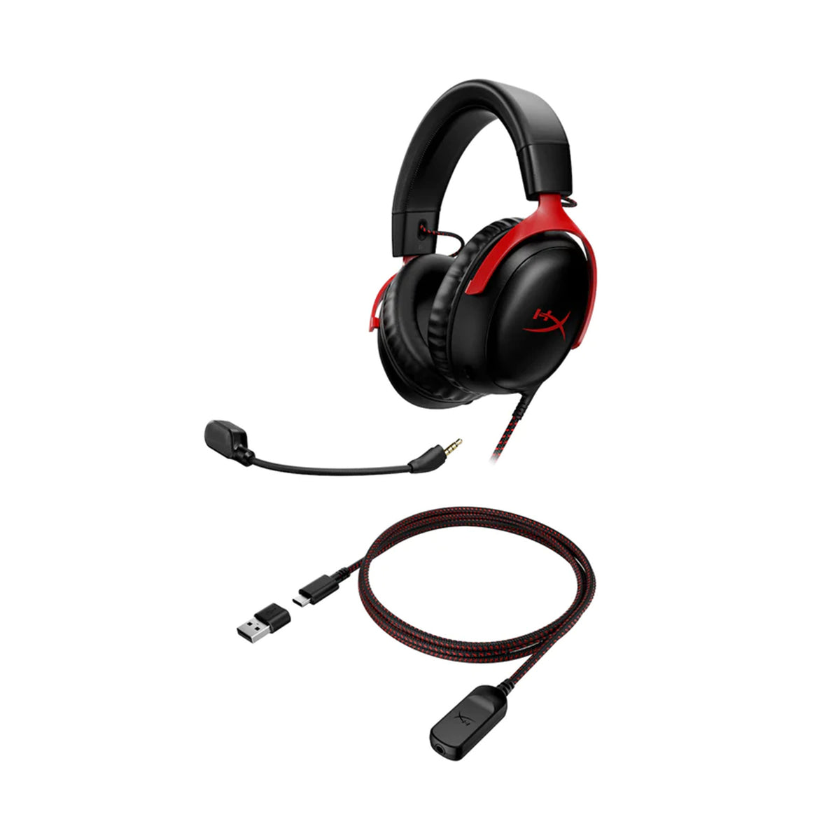 HyperX Cloud III Gaming Headset Black/Red