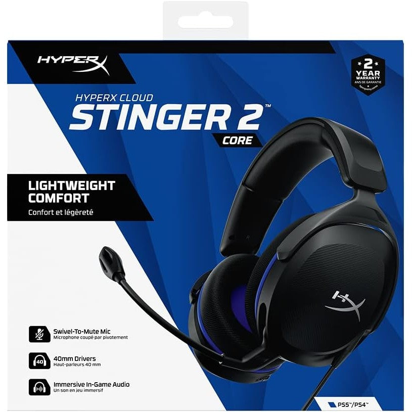 HyperX Cloud Stinger 2 Core Gaming Headset for Playstation Black