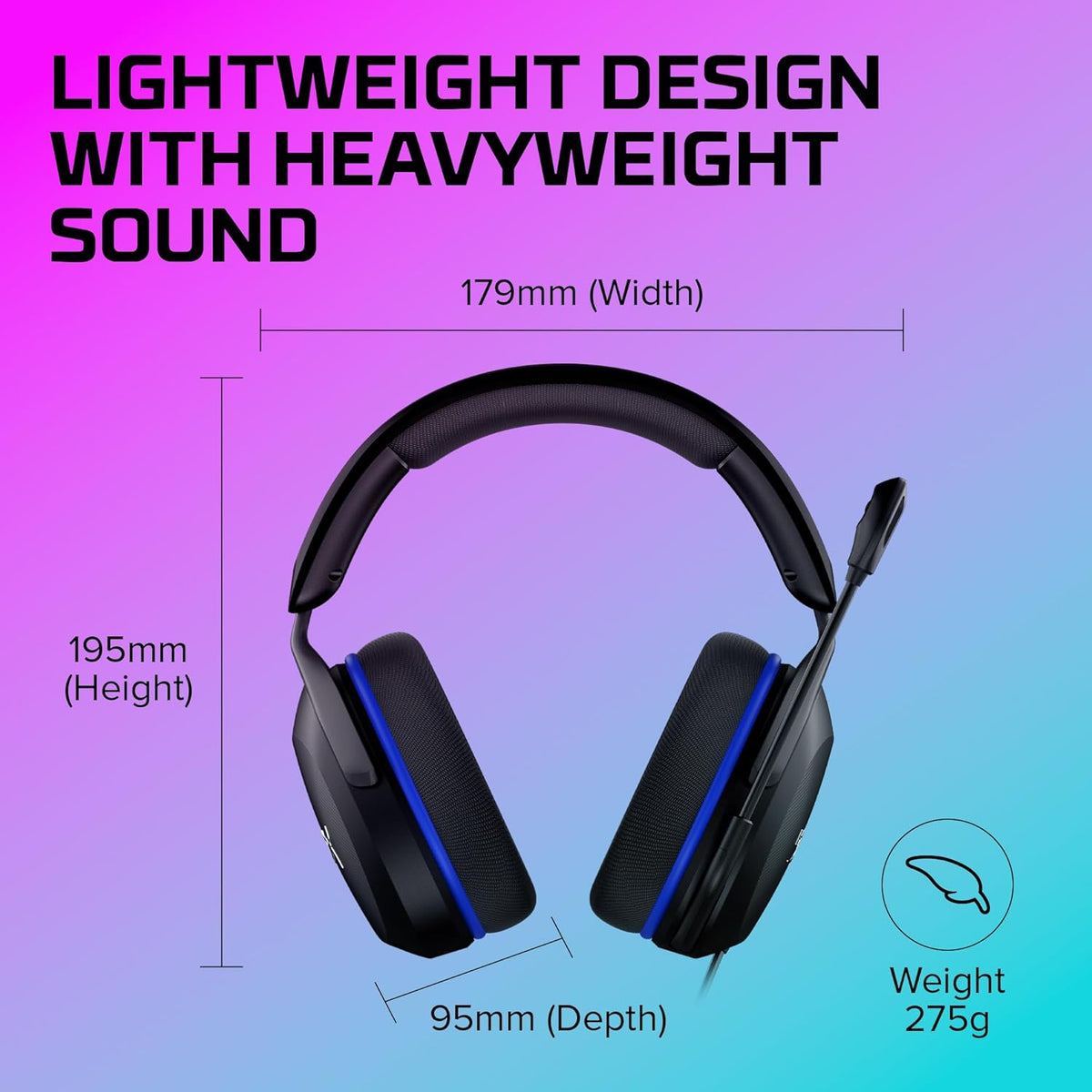 HyperX Cloud Stinger 2 Core Gaming Headset for Playstation Black