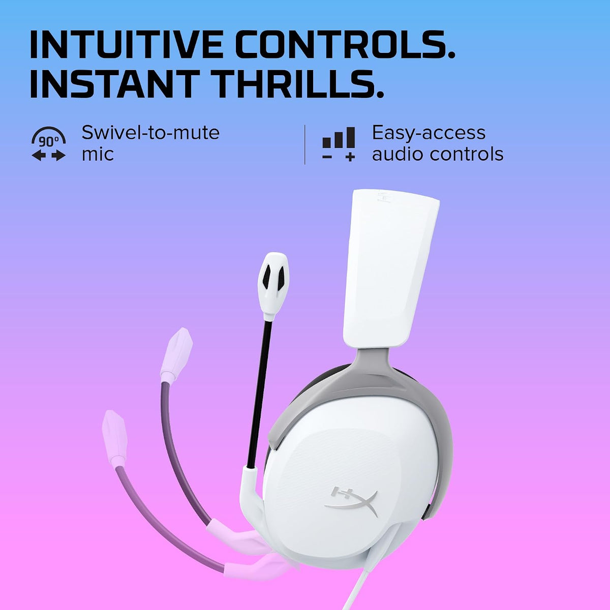 HyperX Cloud Stinger 2 Core Gaming Headset for Playstation White