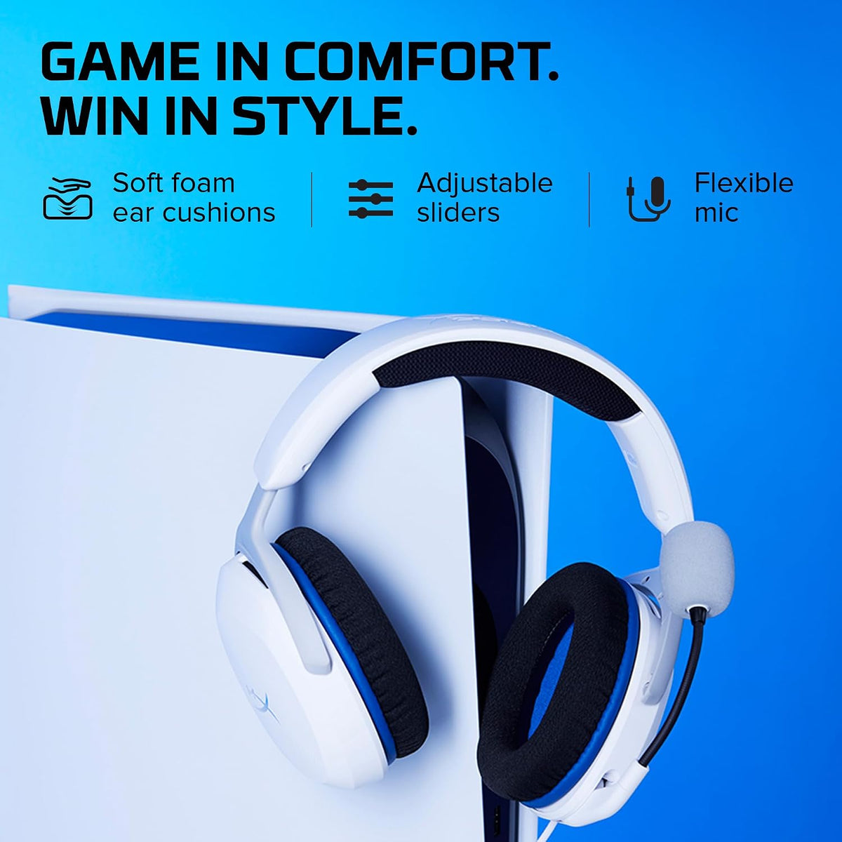 HyperX Cloud Stinger 2 Core Gaming Headset for Playstation White