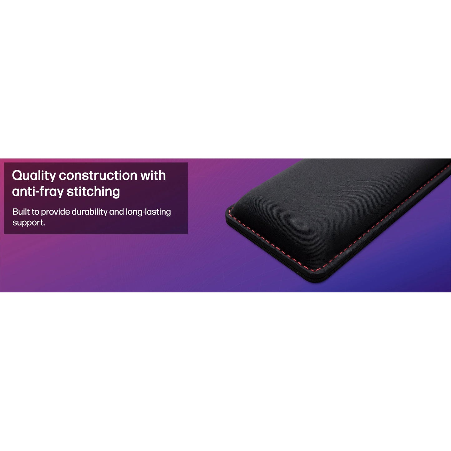 HyperX Wrist Rest for Compact 60 65 Keyboard - 4Z7X0AA Black