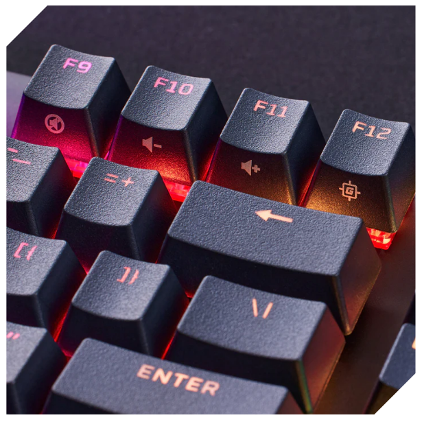 HyperX Alloy Origins Core PBT Mechanical Gaming Keyboard (Red Switches)