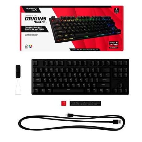 HyperX Alloy Origins Core PBT Mechanical Gaming Keyboard (Red Switches)