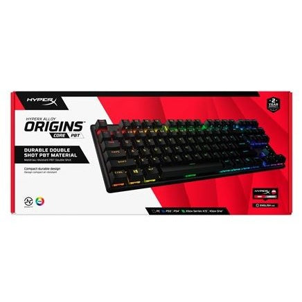 HyperX Alloy Origins Core PBT Mechanical Gaming Keyboard (Red Switches)