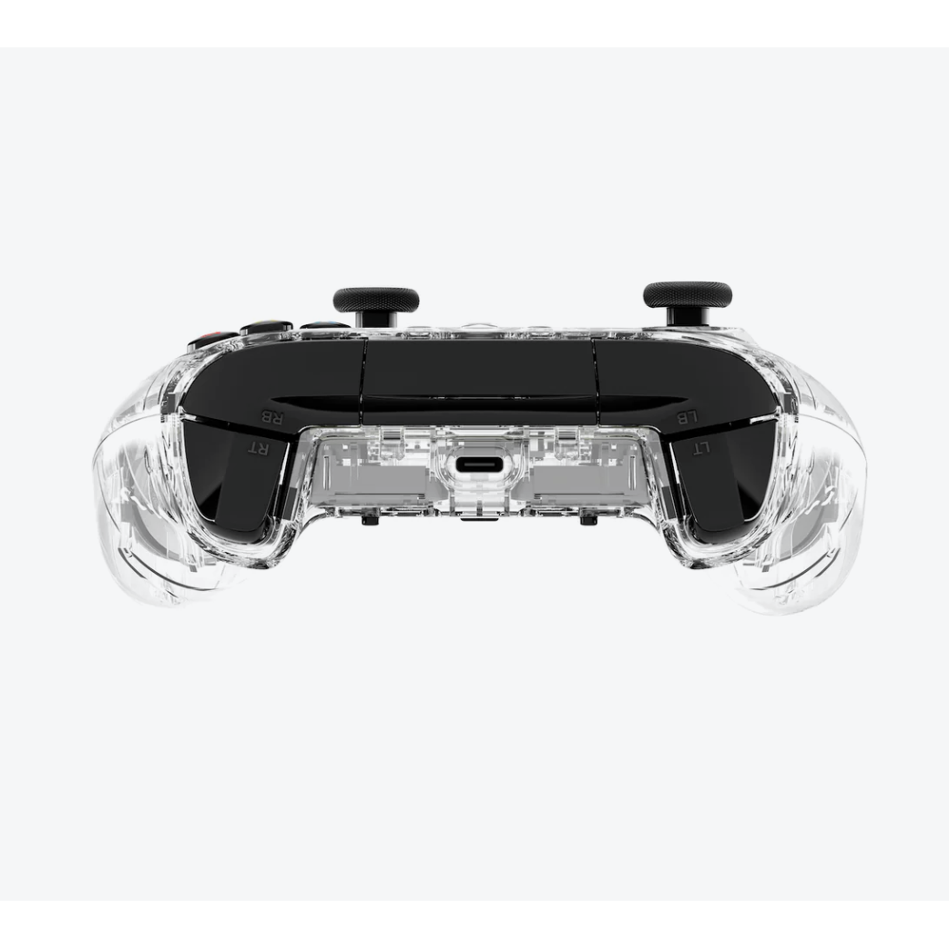 HyperX Clutch Gladiate RGB Wired Gaming Controller for Xbox (Clear)