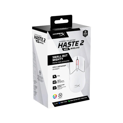 HyperX Pulsefire Haste 2 Mini Wireless Gaming Mouse White