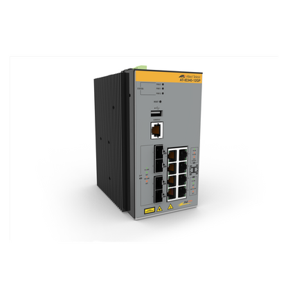 Allied Telesis IE340-12GP-980 Industrial Ethernet Gigabit POE+ Layer 3 Switch