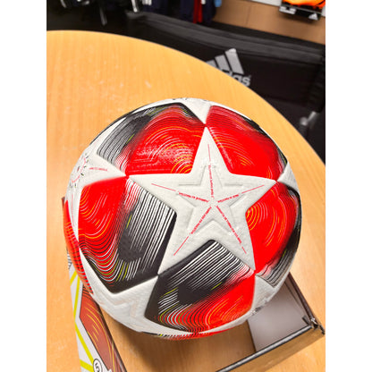 Adidas Fired Up Pro - Official Match Ball UEFA Champions League UCL Football Soccer - Size 5 White/Red