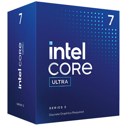 Intel Core Ultra 7 265F CPU | 30MB Cache | Up to 5.3Ghz | FC-LGA1851 | Processor