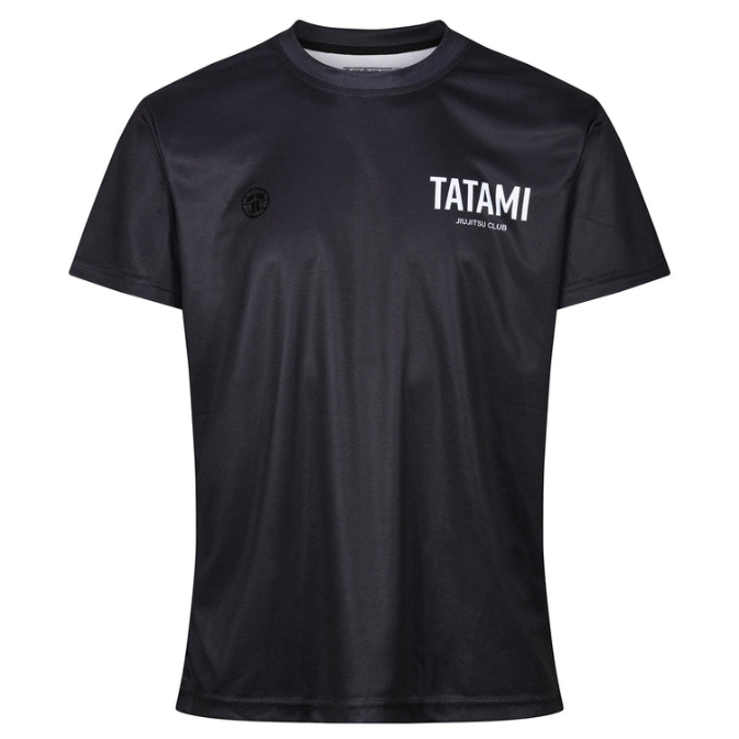 Tatami JJ Club Mesh Grapple T-Shirt - Black - M