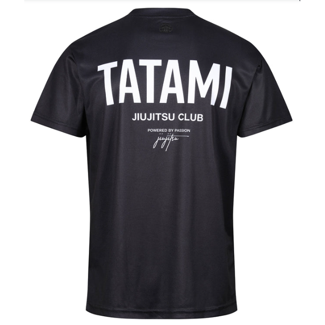 Tatami JJ Club Mesh Grapple T-Shirt - Black - Medium (M)