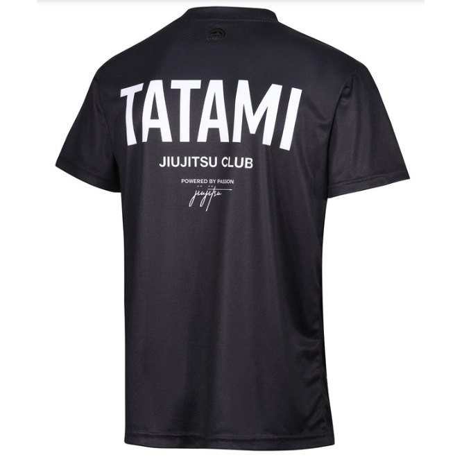 Tatami JJ Club Mesh Grapple T-Shirt - Black - Medium (M)