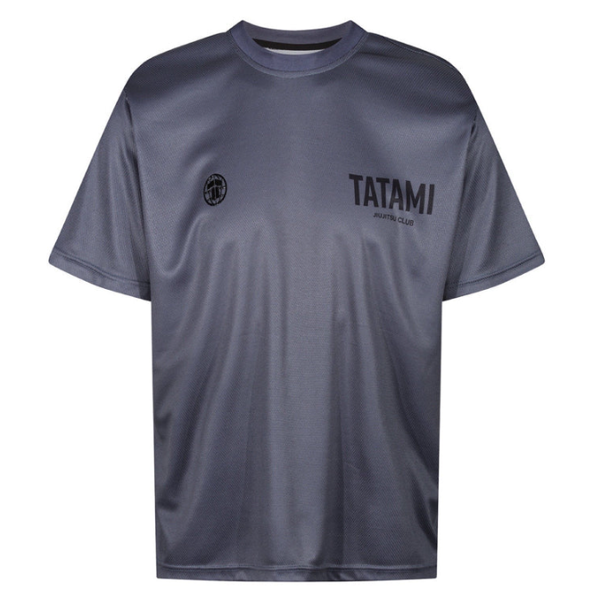 Tatami JJ Club Mesh Grapple T-Shirt - Grey - L