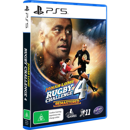 Jonah Lomu Rugby Challenge 4 Remastered Sony Playstation 5 - PS5 Rugby Sports Simulation Game