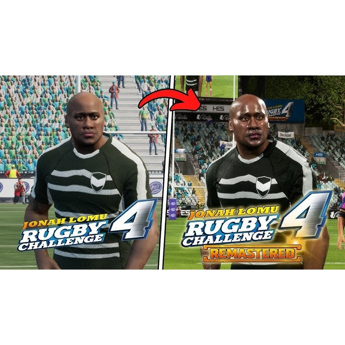 Jonah Lomu Rugby Challenge 4 Remastered Sony Playstation 5 - PS5 Rugby Sports Simulation Game