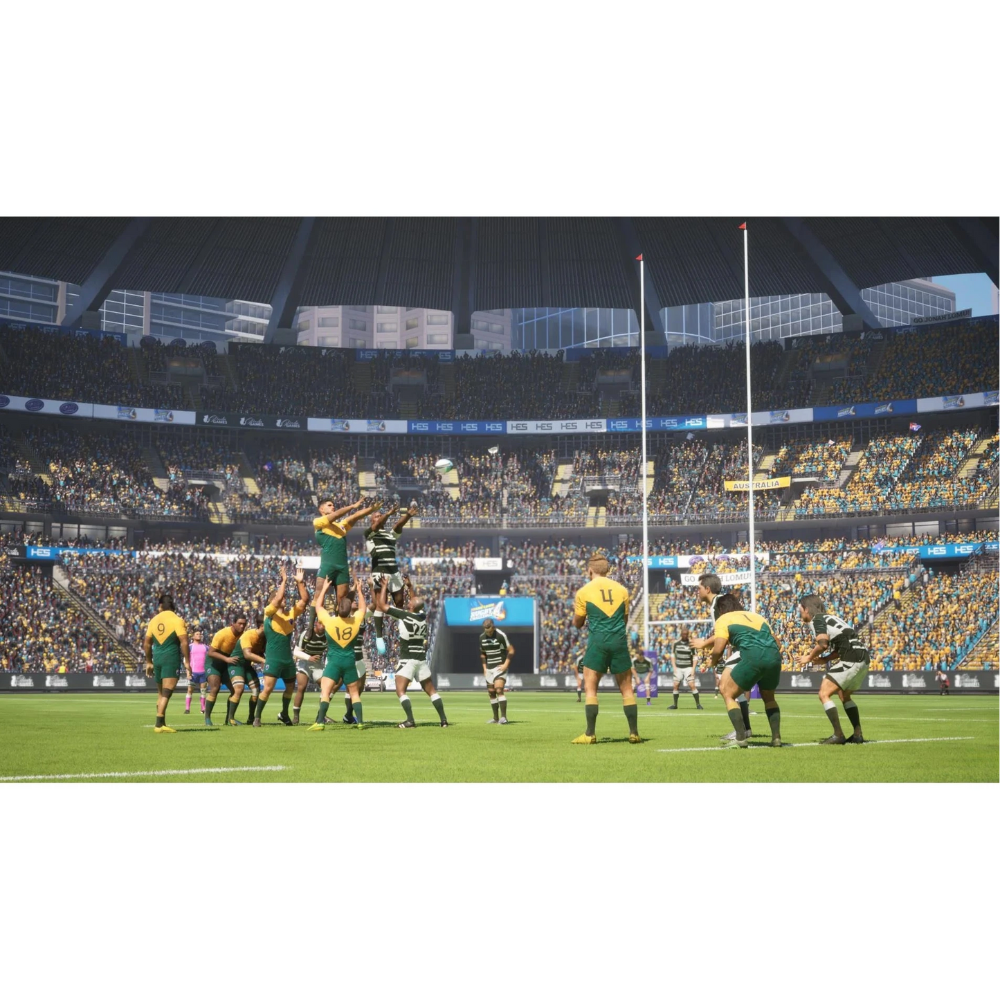 Jonah Lomu Rugby Challenge 4 Remastered Sony Playstation 5 - PS5 Rugby Sports Simulation Game