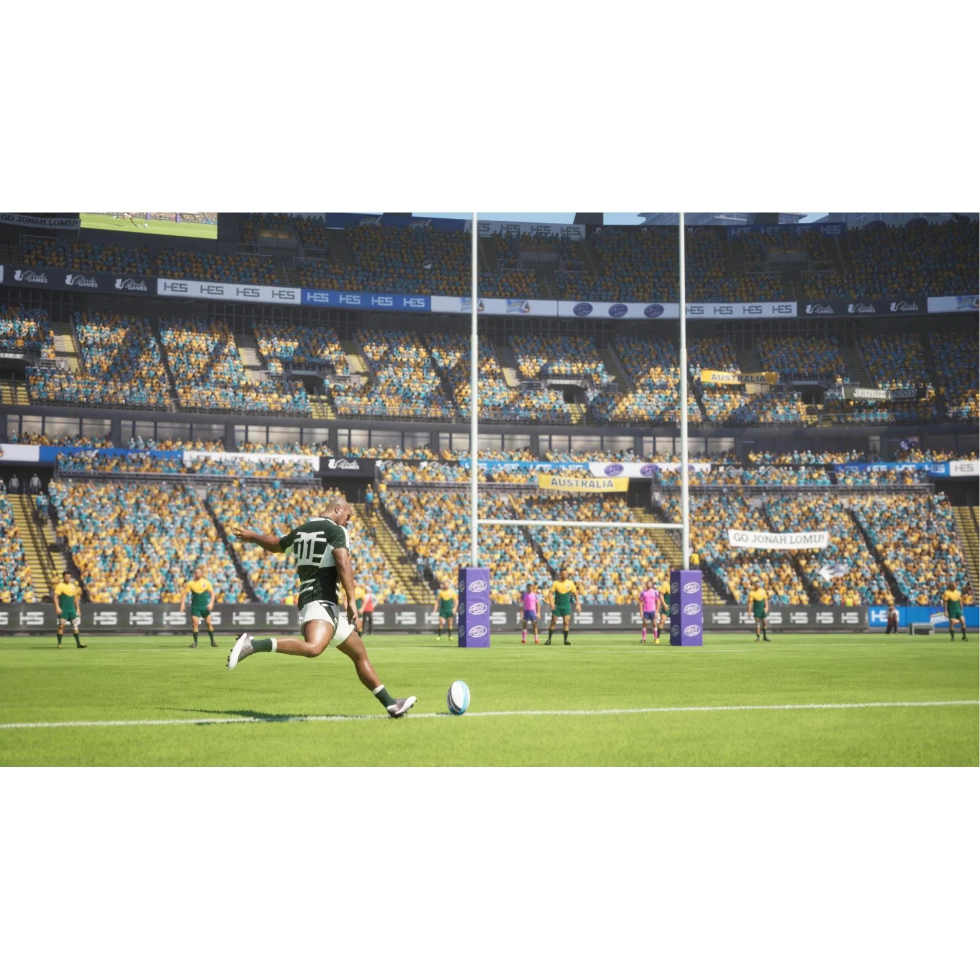 Jonah Lomu Rugby Challenge 4 Remastered Sony Playstation 5 - PS5 Rugby Sports Simulation Game