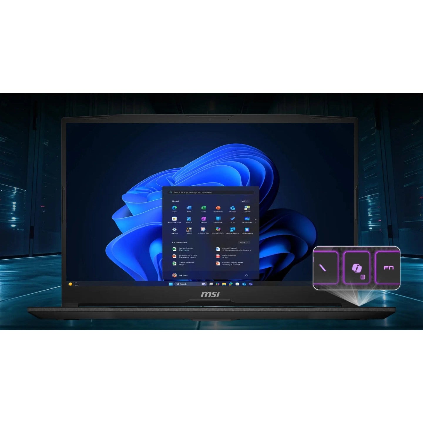 MSI Katana 17 - 17.3″ | QHD 2560x1440 | 240Hz IPS | Nvidia GeForce RTX 5070 8GB | Gaming Laptop (HX B14WGK-094NZ)