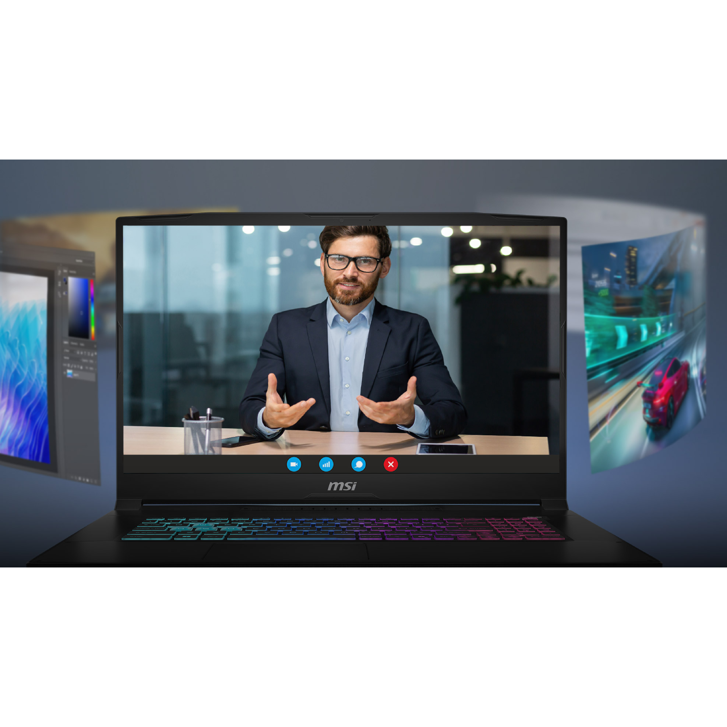 MSI Katana 17 - 17.3″ | QHD 2560x1440 | 240Hz IPS | Nvidia GeForce RTX 5070 8GB | Gaming Laptop (HX B14WGK-094NZ)