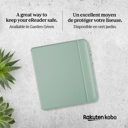Kobo Libra Colour | 2024 | Basic SleepCover Case for eReader (Garden Green)