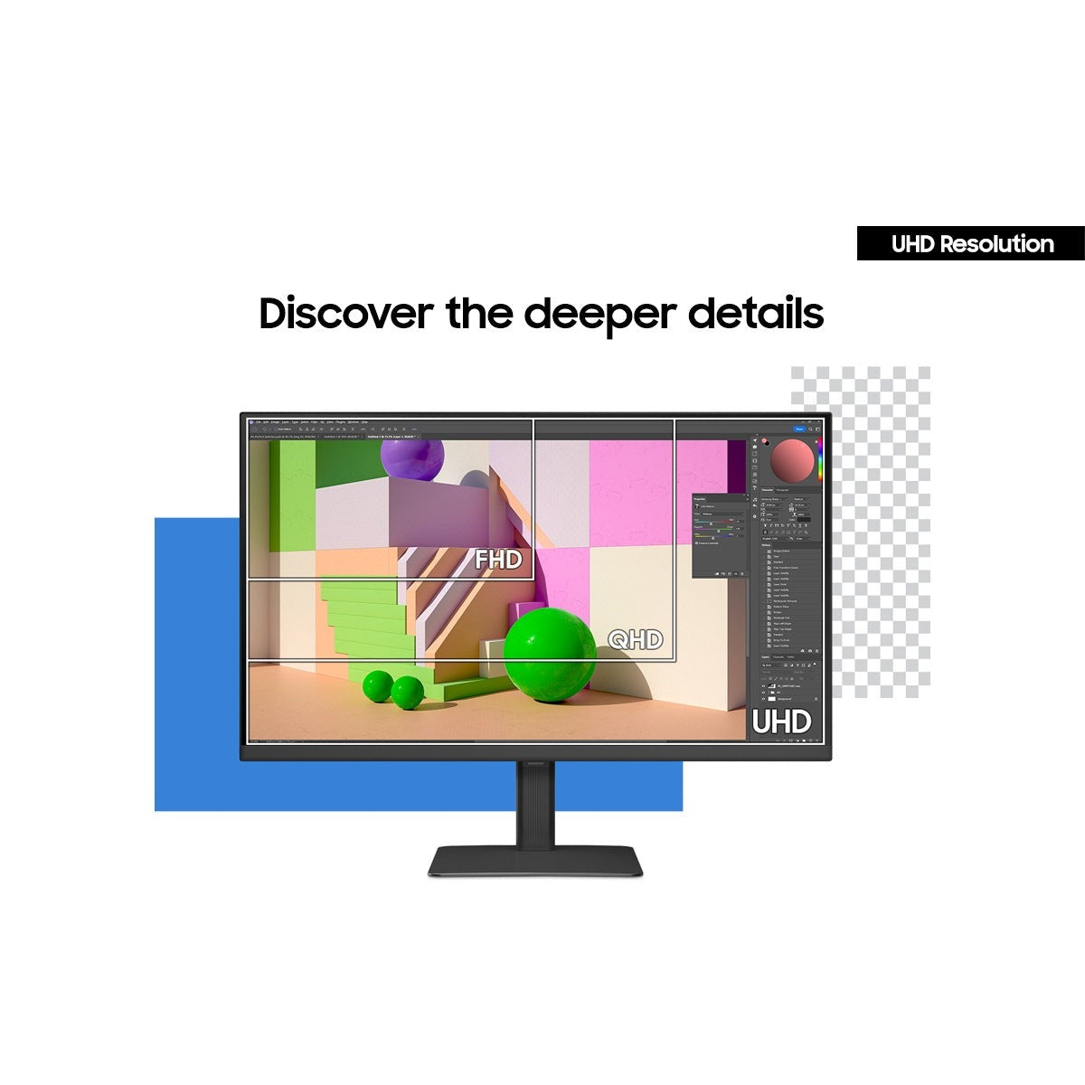 Samsung ViewFinity S8 S80UD LS27D804U 27" | 4K UHD 3840x2160 | 16:9 | 5ms | 60Hz IPS | Business Monitor