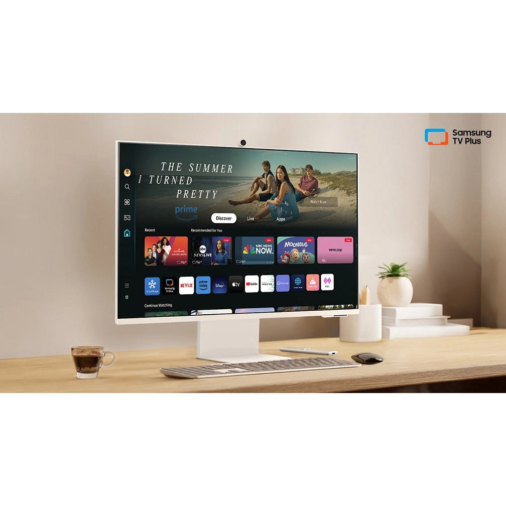 Samsung M8 32" | 4K UHD 3840x2160 | 16:9 | 4ms | 60Hz VA | Smart Monitor (White)