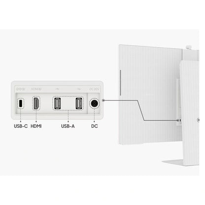 Samsung M8 32" | 4K UHD 3840x2160 | 16:9 | 4ms | 60Hz VA | Smart Monitor (White)