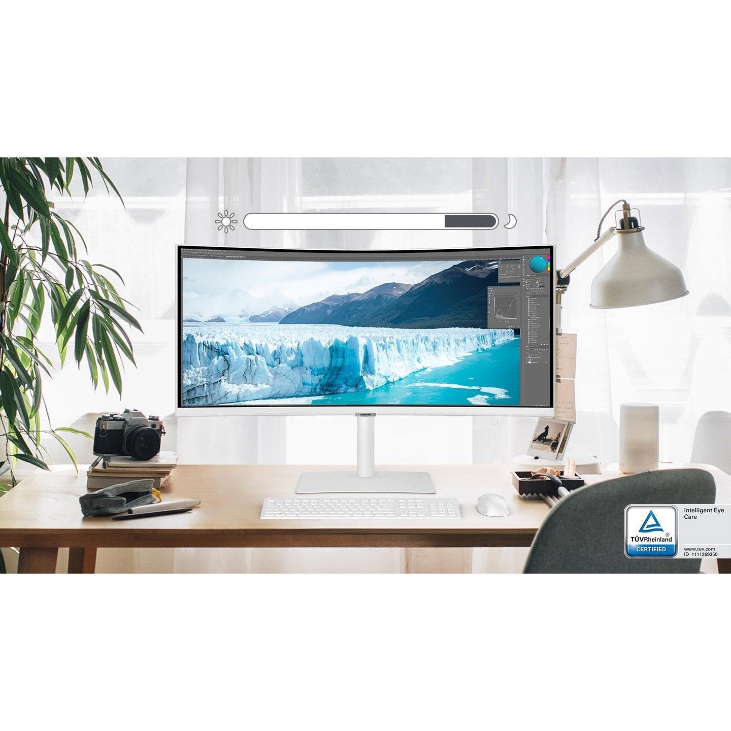 Samsung ViewFinity S6 S65TC 34" Curved | UWQHD 3440x1440 | 21:9 | 5ms | 100Hz VA | Thunderbolt 4 | Ultrawide Monitor (White)
