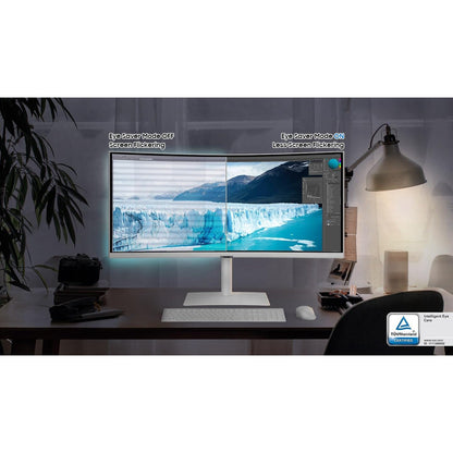 Samsung ViewFinity S6 S65TC 34" Curved | UWQHD 3440x1440 | 21:9 | 5ms | 100Hz VA | Thunderbolt 4 | Ultrawide Monitor (White)