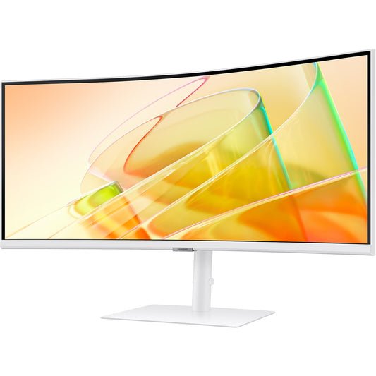 Samsung ViewFinity S6 S65TC 34" Curved | UWQHD 3440x1440 | 21:9 | 5ms | 100Hz VA | Thunderbolt 4 | Ultrawide Monitor (White)