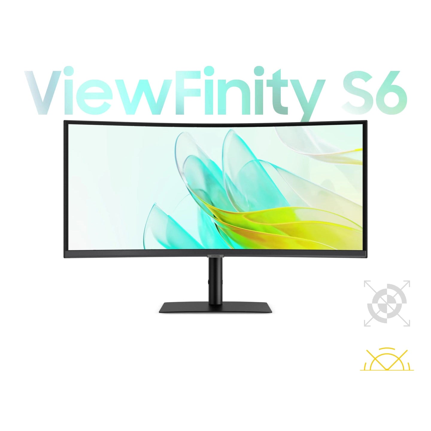 Samsung ViewFinity S6 S65UC 34" Curved | 3440x1440 Ultrawide QHD | 21:9 | 5ms | 100Hz VA | Business Monitor