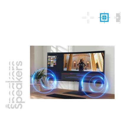 Samsung ViewFinity S6 S65UC 34" Curved | 3440x1440 Ultrawide QHD | 21:9 | 5ms | 100Hz VA | Business Monitor