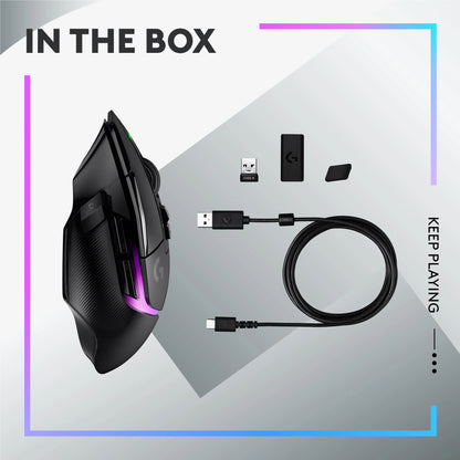 Logitech G G502 X Plus Wireless RGB Gaming Mouse G502X Black