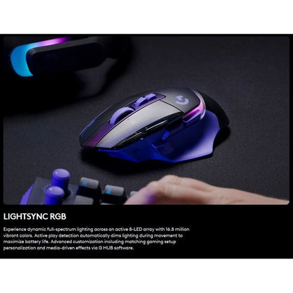 Logitech G G502 X Plus Wireless RGB Gaming Mouse G502X Black