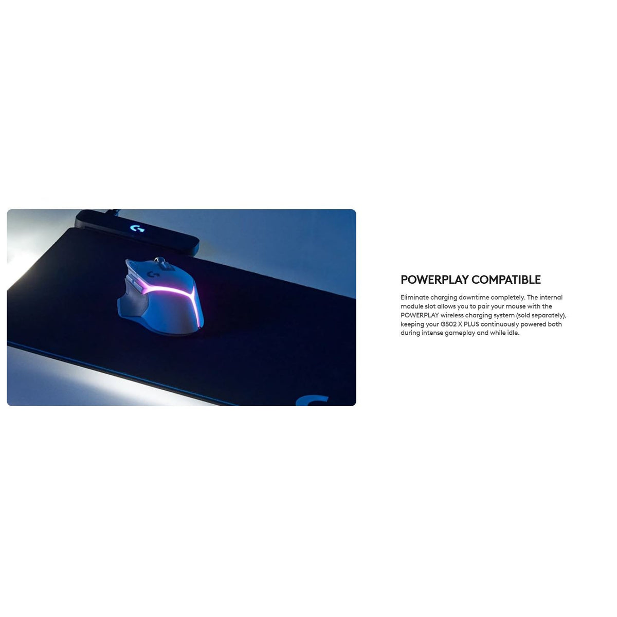 Logitech G G502 X Plus Wireless RGB Gaming Mouse G502X Black