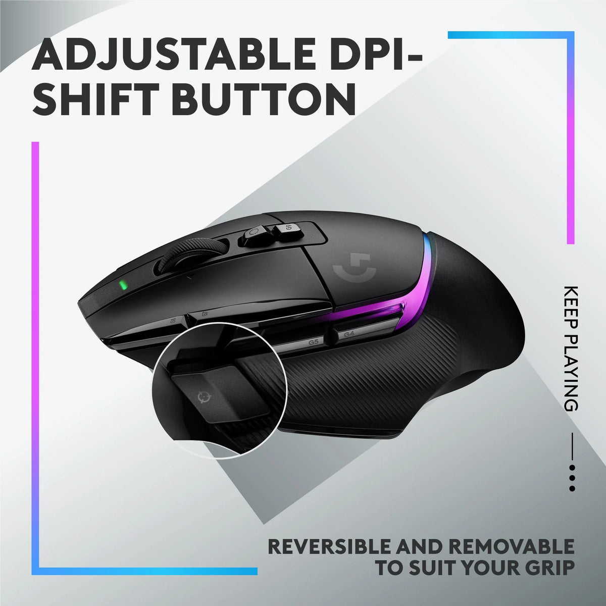 Logitech G G502 X Plus Wireless RGB Gaming Mouse G502X Black