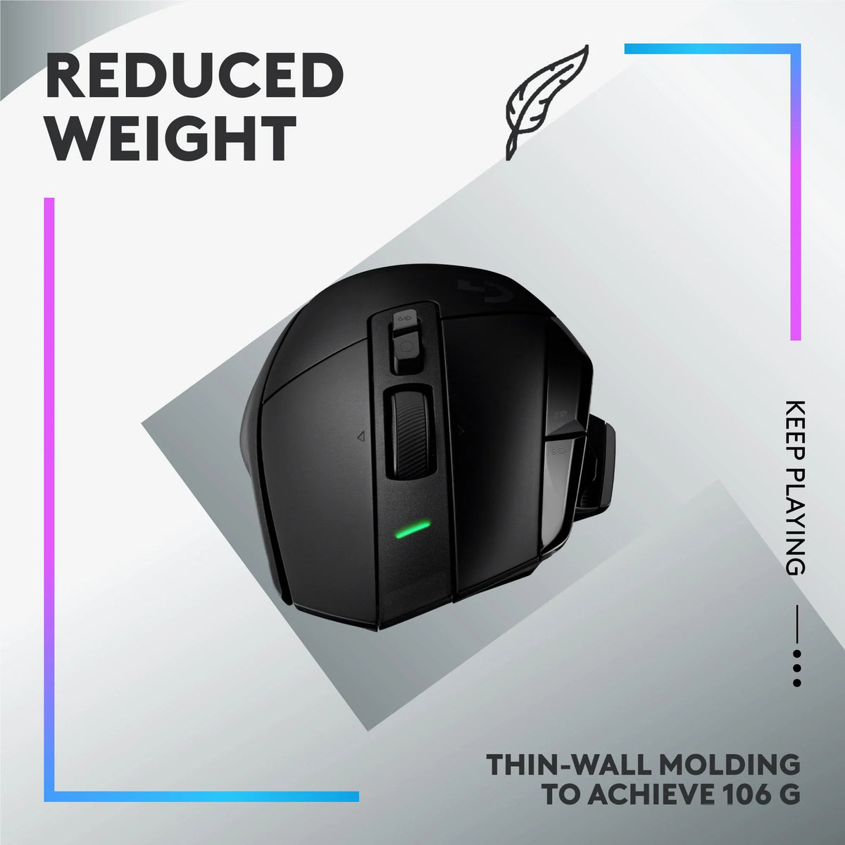 Logitech G G502 X Plus Wireless RGB Gaming Mouse G502X Black