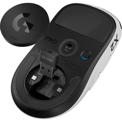 Logitech G Pro X2 Superstrike Lightspeed Wireless Gaming Mouse Lunar Eclipse