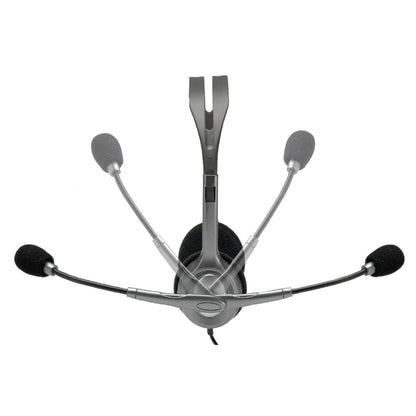 Logitech H110 Wired Stereo Headset with Noise-Cancelling Microphone