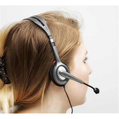 Logitech H110 Wired Stereo Headset with Noise-Cancelling Microphone