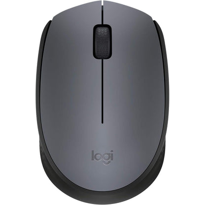 Logitech M171 USB Portable Wireless Mouse (Grey/Black)