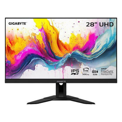 Gigabyte M28U 28" | 4K UHD 3840x2160 | 1ms | 144Hz IPS | FreeSync | Speakers | Gaming Monitor