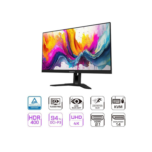 Gigabyte M28U 28" | 4K UHD 3840x2160 | 1ms | 144Hz IPS | FreeSync | Speakers | Gaming Monitor