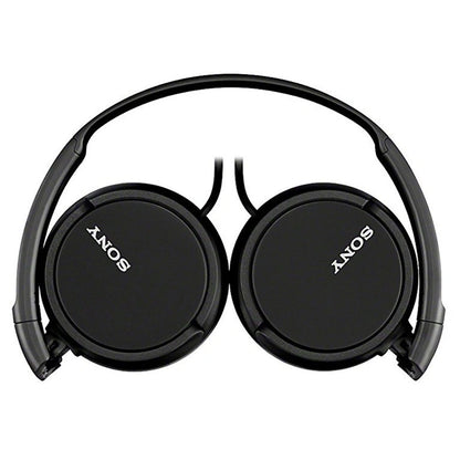 Sony MDR-ZX110B Wired On-Ear Headphones (Black)