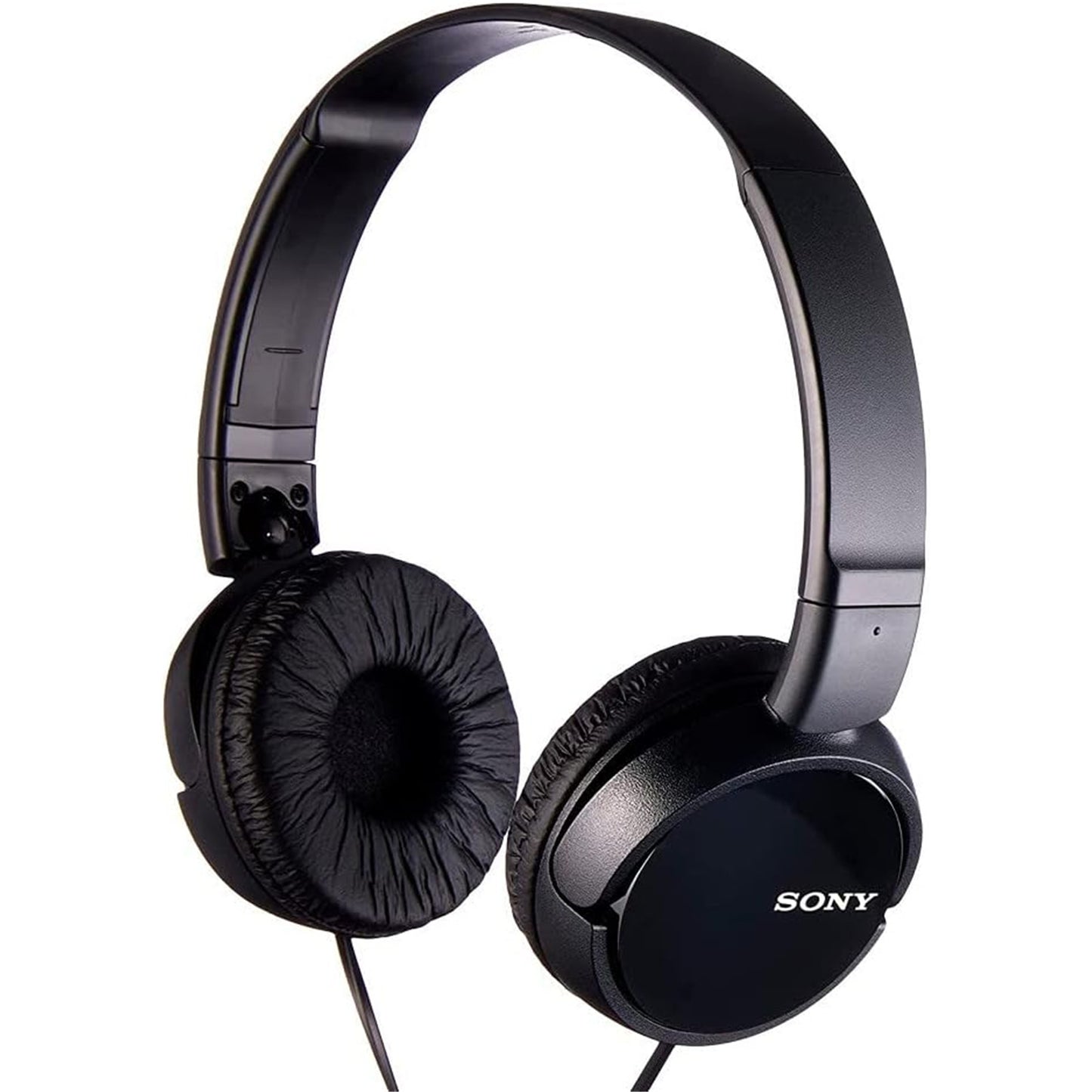 Sony MDR-ZX110B Wired On-Ear Headphones (Black)